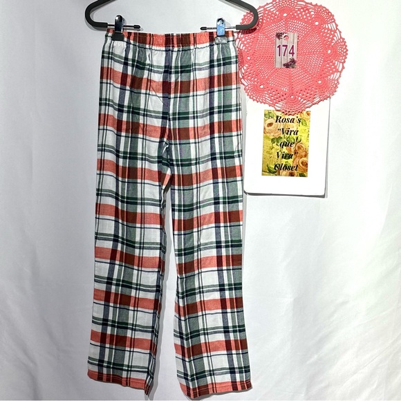 Treasure & Bond NWT Kids Flannel Plaid Pajama Pants Large (10/12) - Picture 8 of 8